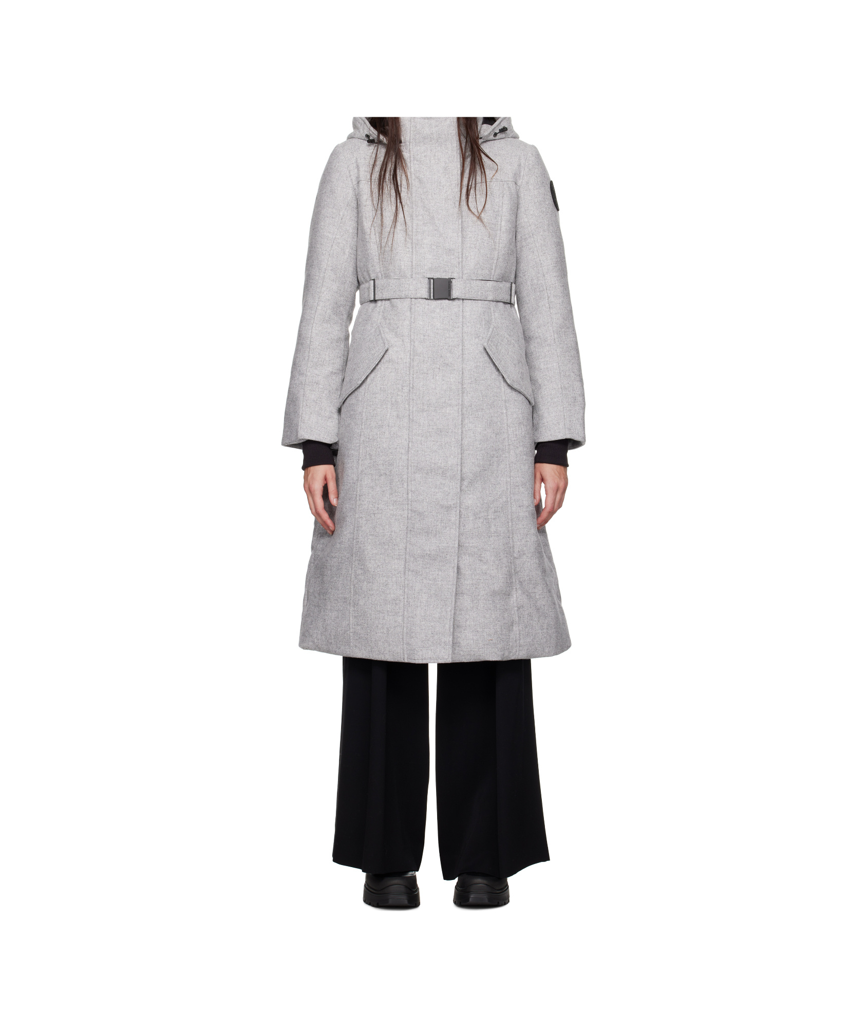 Canada Goose Gray Bala Down Jacket In Gray