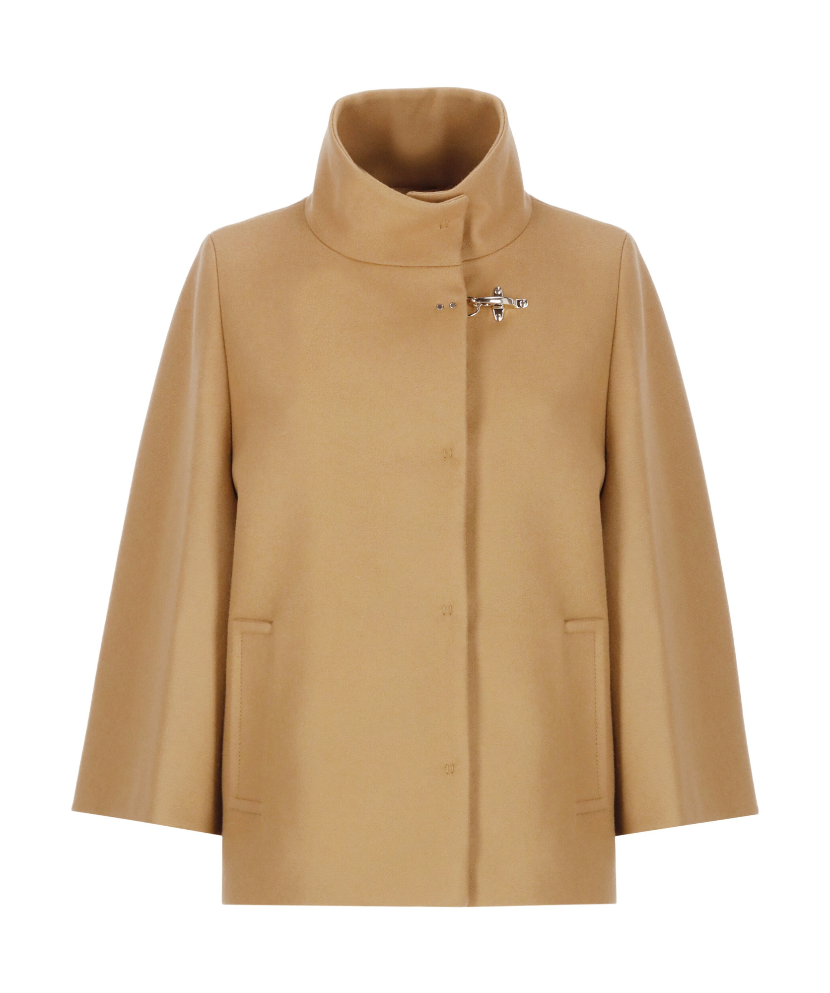 Fay Wool Coat In Nude