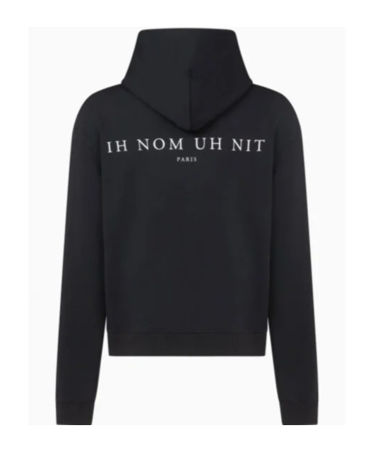 Ih Nom Uh Nit Printed Hoodie In Black