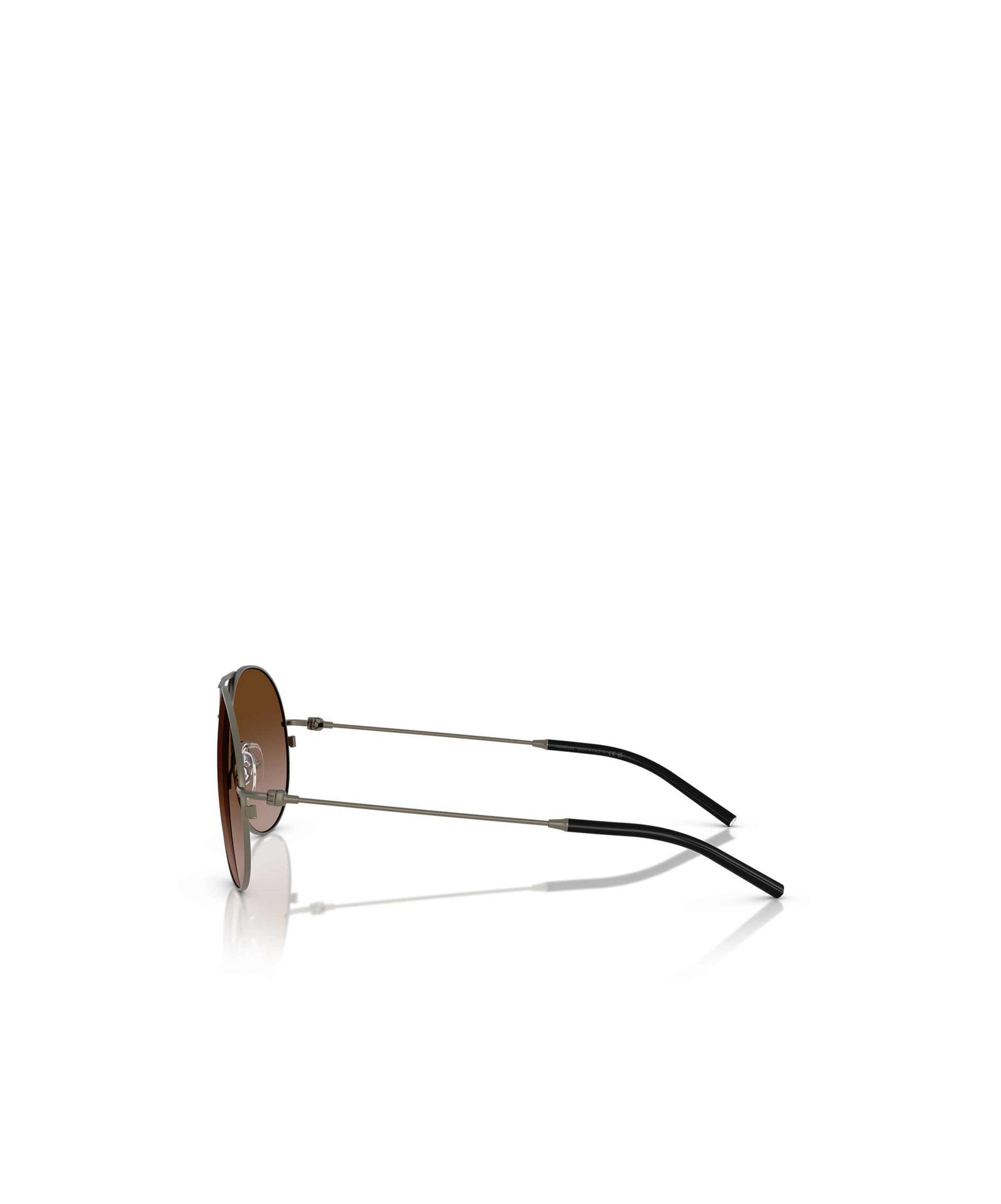 MONCLER MONCLER EYEWEAR AVIATOR FRAME SUNGLASSES 