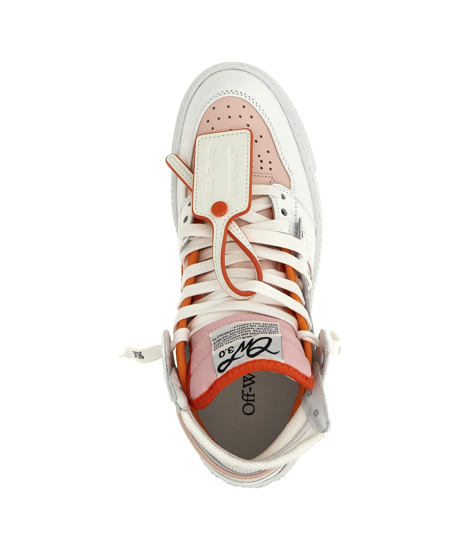 Off-white Chic Fall Boot Sneakers For Women In White