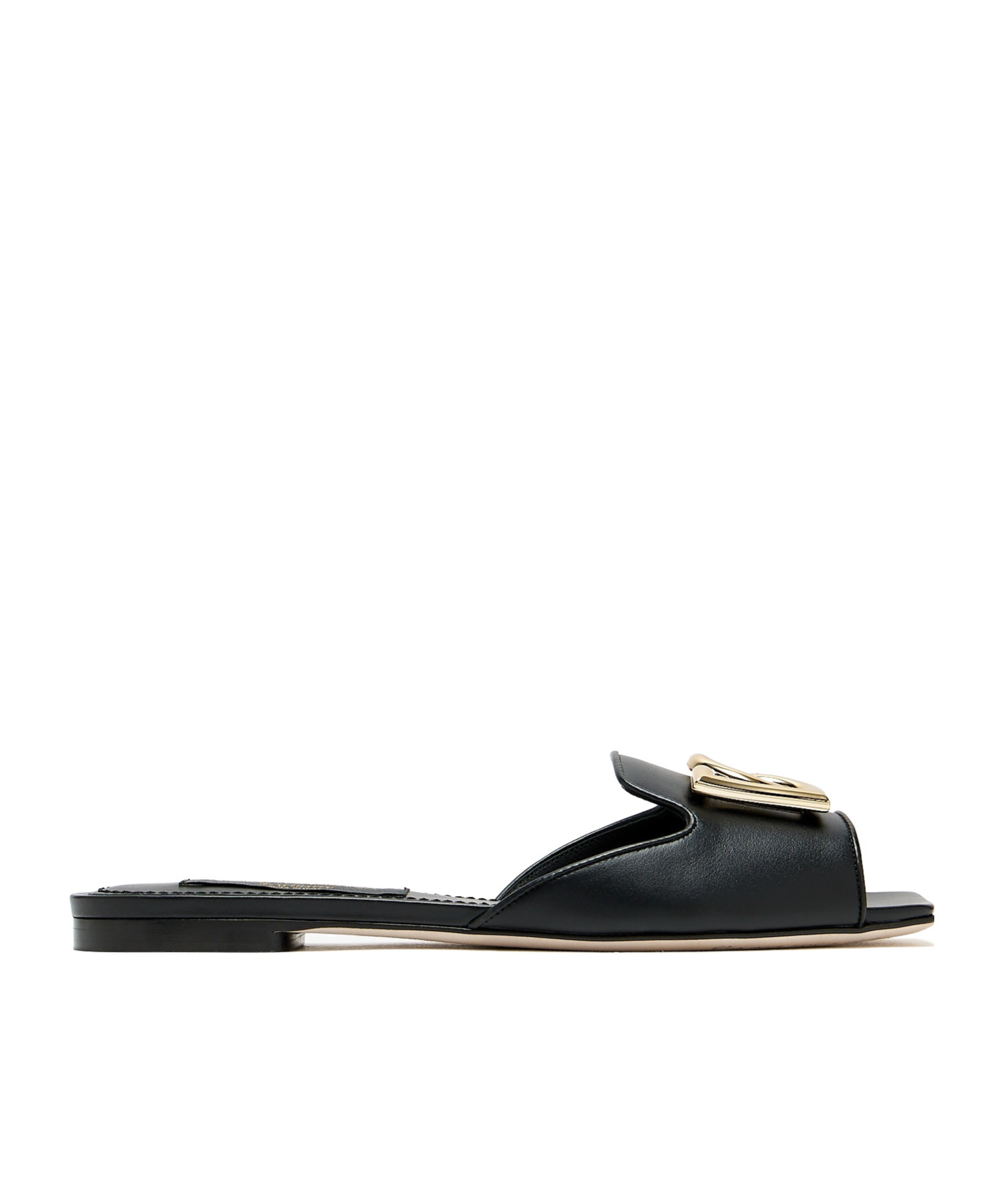 Dolce & Gabbana Square Toe Slippers