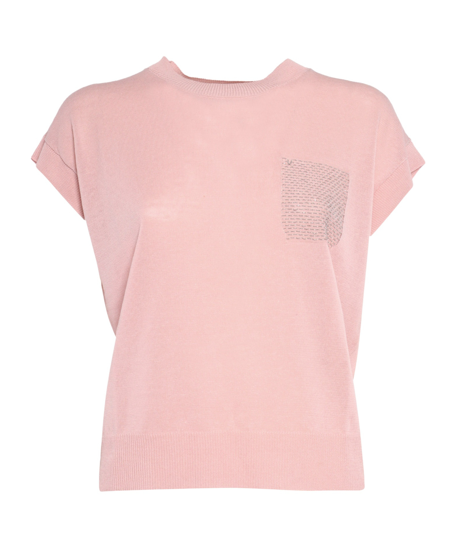 Peserico Knitted Sweater In Pink