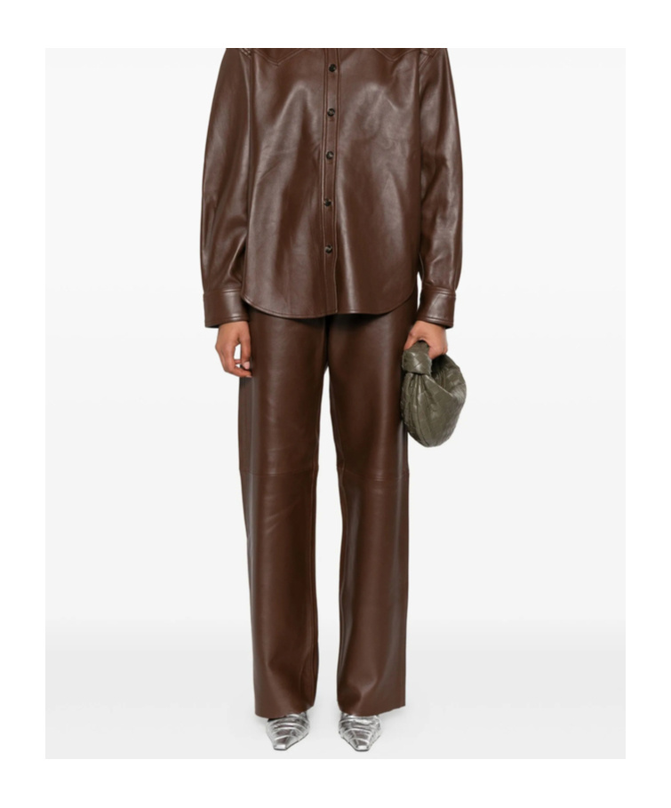 Haikure Bonnie Leather In Brown