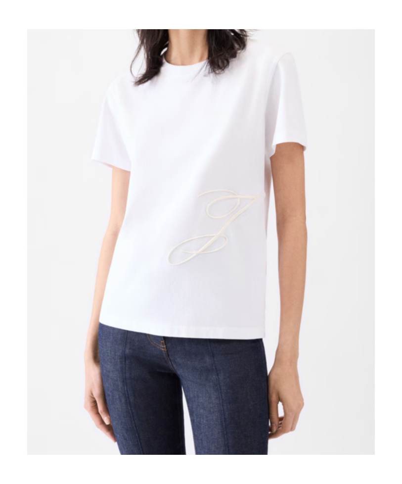 Jacquemus Le T-shirt J In White