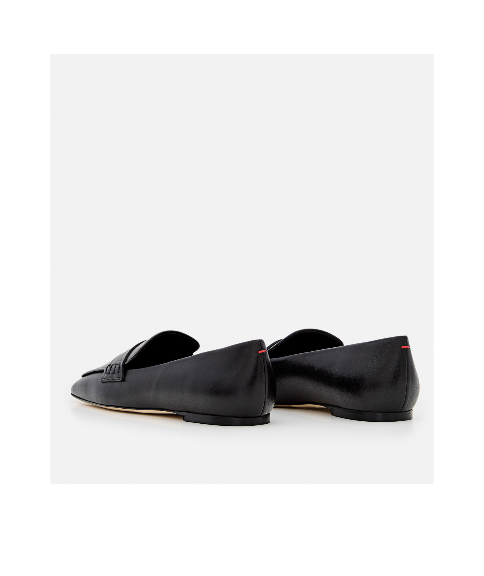 Aeyde Tom Nappa Leather Shoes In Black
