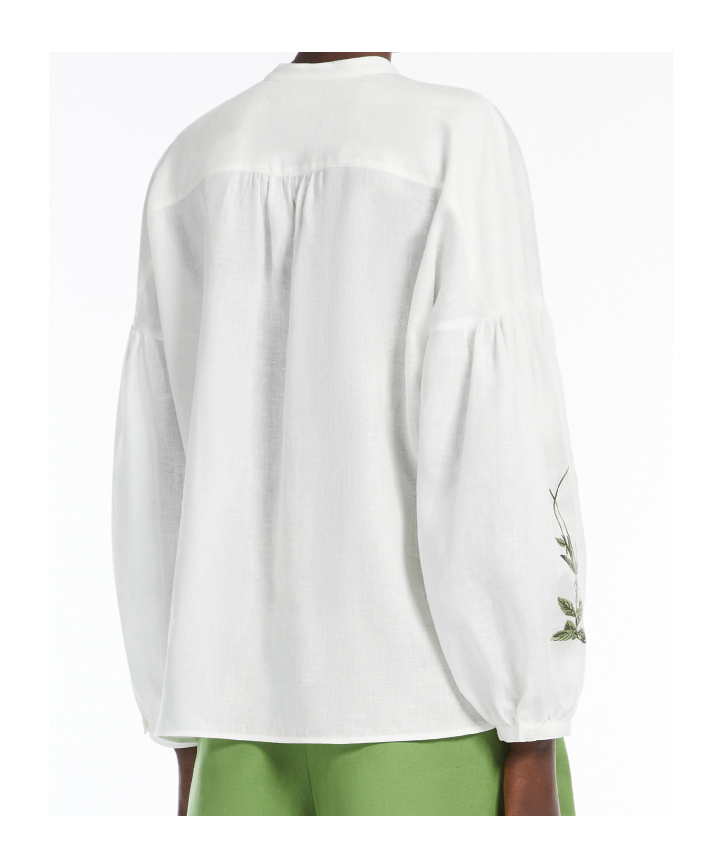 Weekend Max Mara Long Sleeve Shirt In White