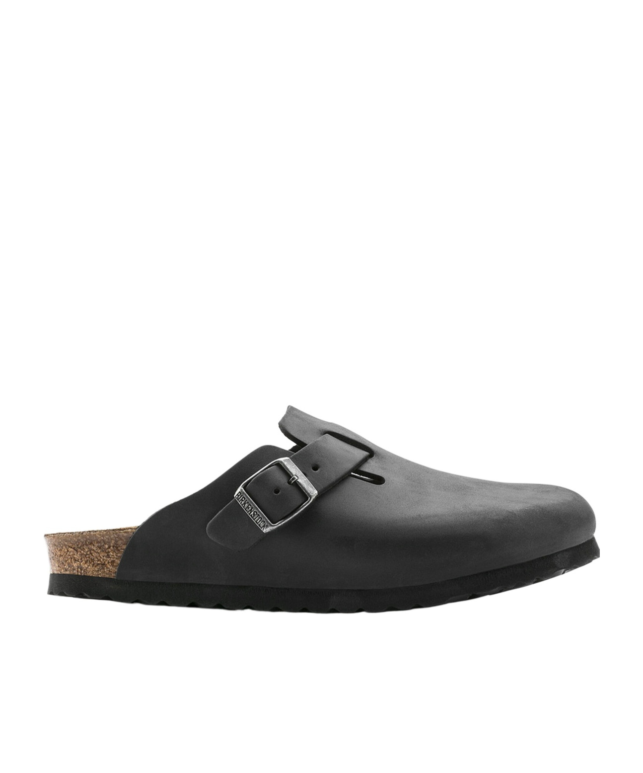 Birkenstock Boston Fur Womens Suede Shearling Clogs In Black