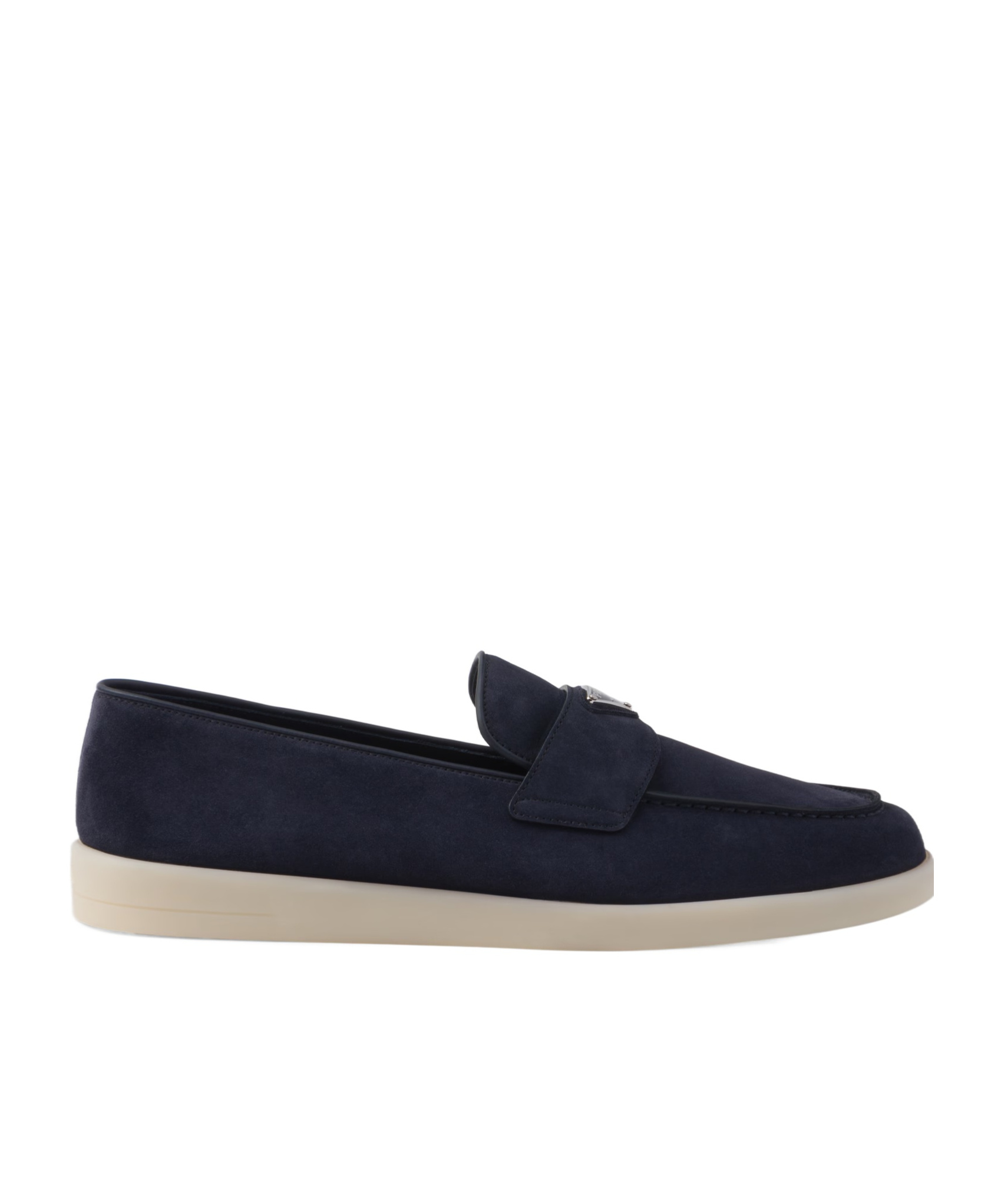 Prada Saint Tropez Loafers In Blue