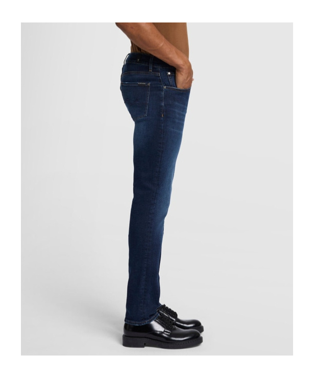 7 FOR ALL MANKIND MID-WAIST DENIM PANTS