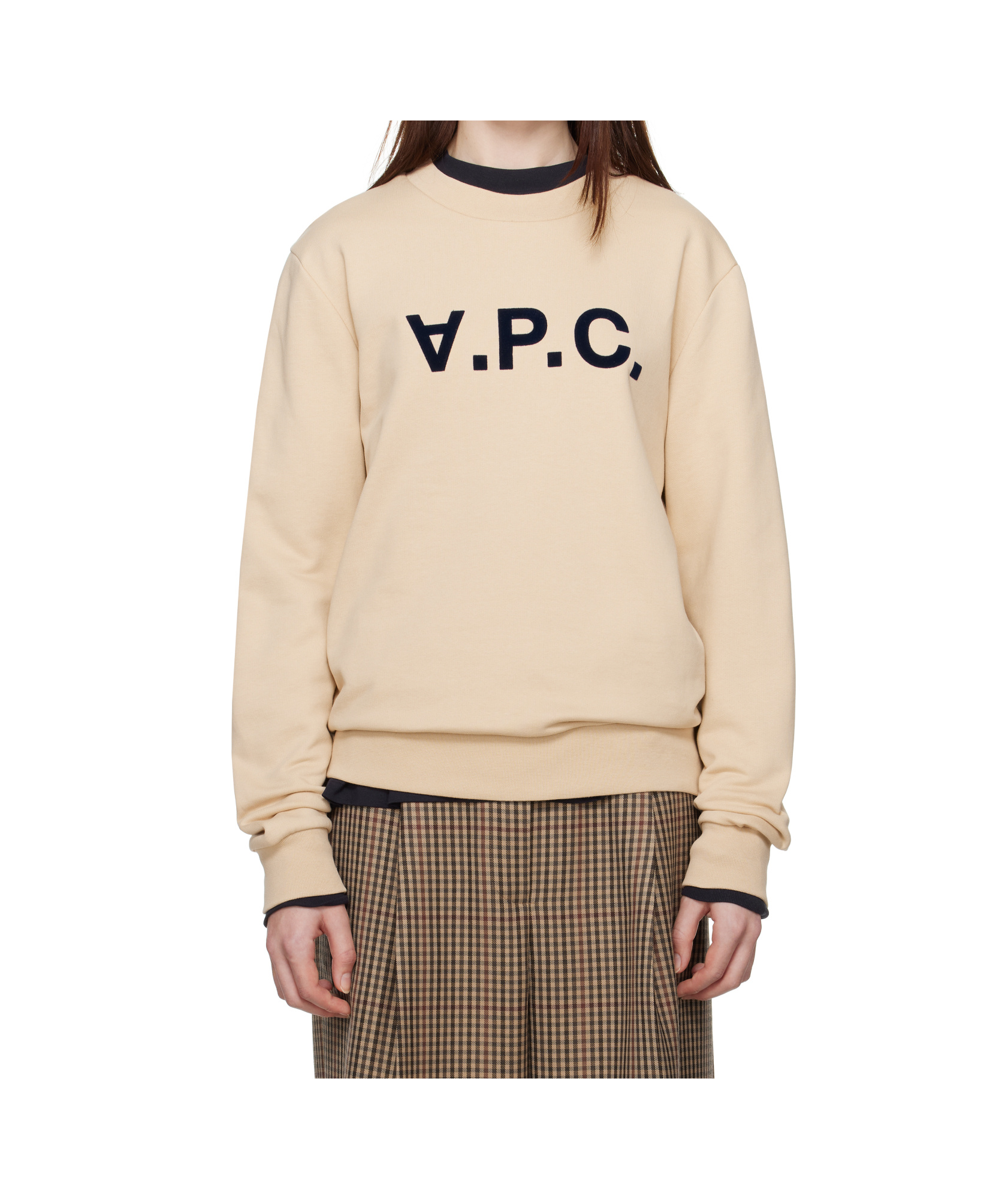 Apc Standard Grand Vpc Sweatshirt In Nude