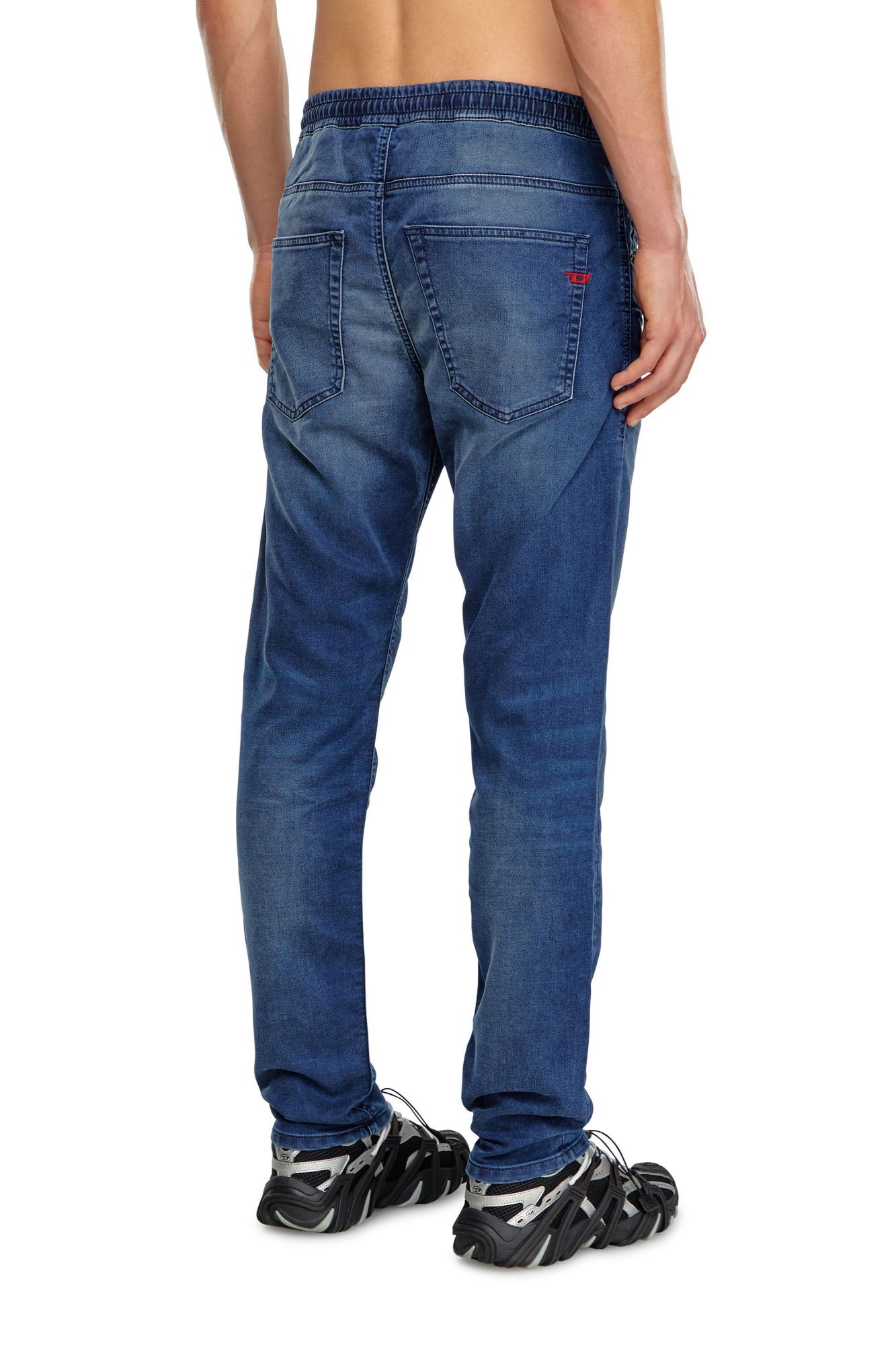 Diesel Drawstring Jeans In Blue