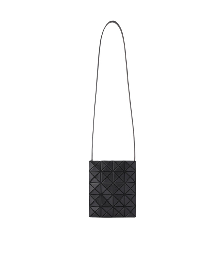Bao Bao Issey Miyake Prism Matte Shoulder Bag In Black
