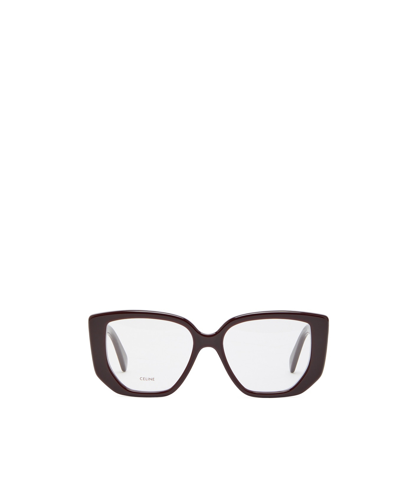 Celine Hexagon-frame Optical Glasses In White