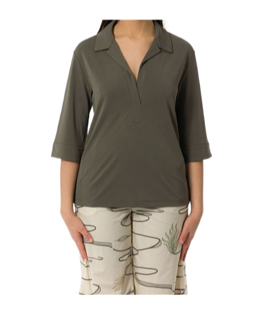 Max Mara V-neck Three-quarter-sleeved Blouse