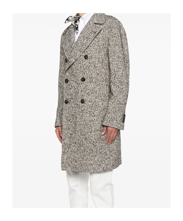 Tagliatore Brown Coats In Gray