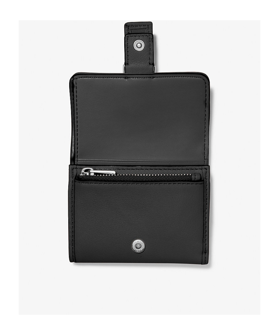 Michael Kors Colby Tri-fold Wallet In Black