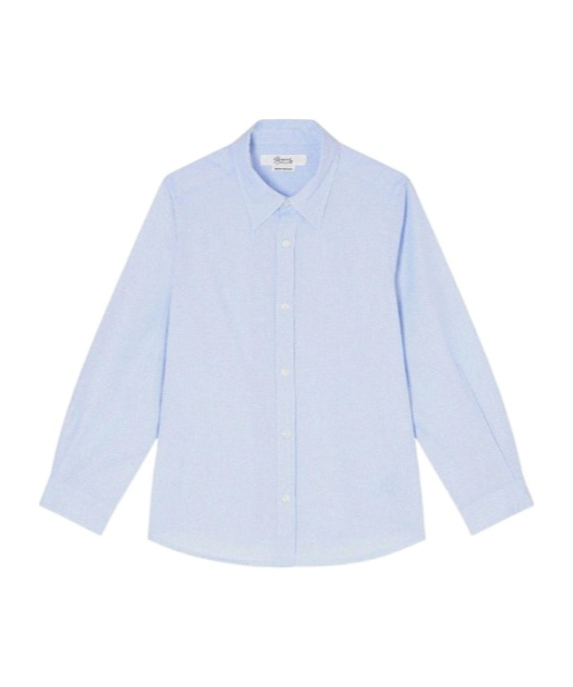 Bonpoint Long-sleeved Shirt In Blue