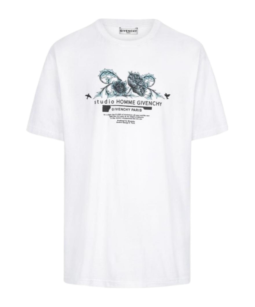 Givenchy Graphic-print T-shirt In White