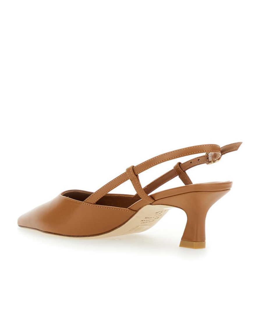 Stuart Weitzman Vinnie 50 Slingback Pump In Brown
