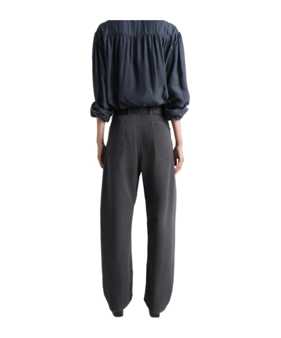 Lemaire Belt-loop Jeans In Black