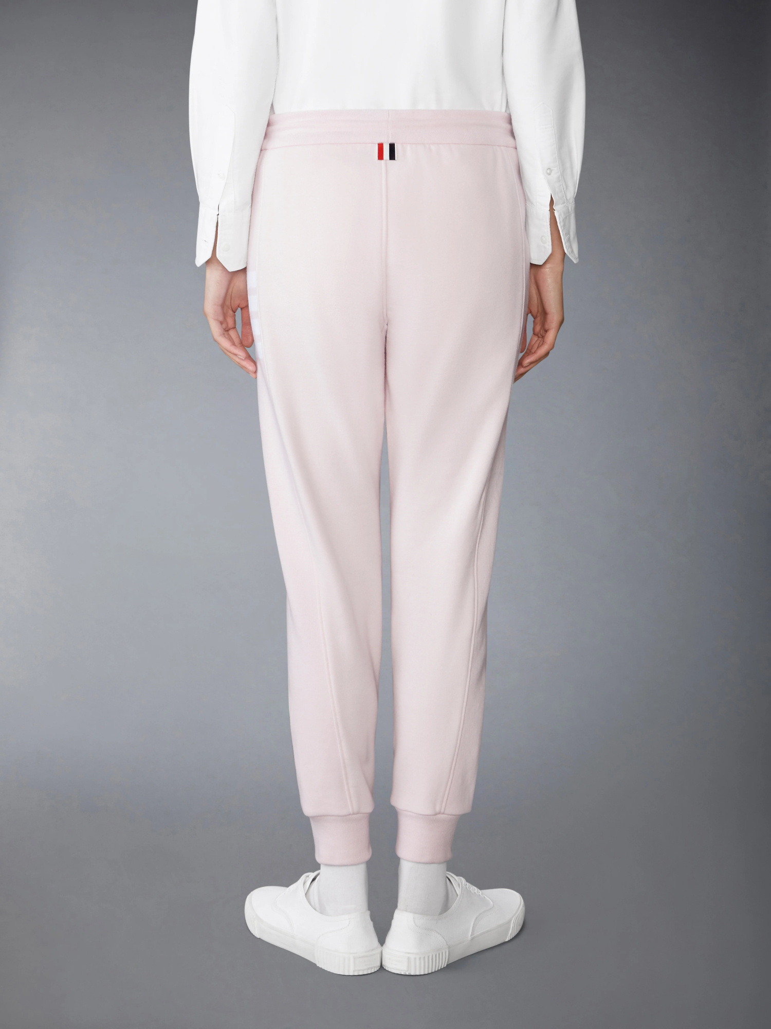 Thom Browne 4-bar Jersey Track Pants In White