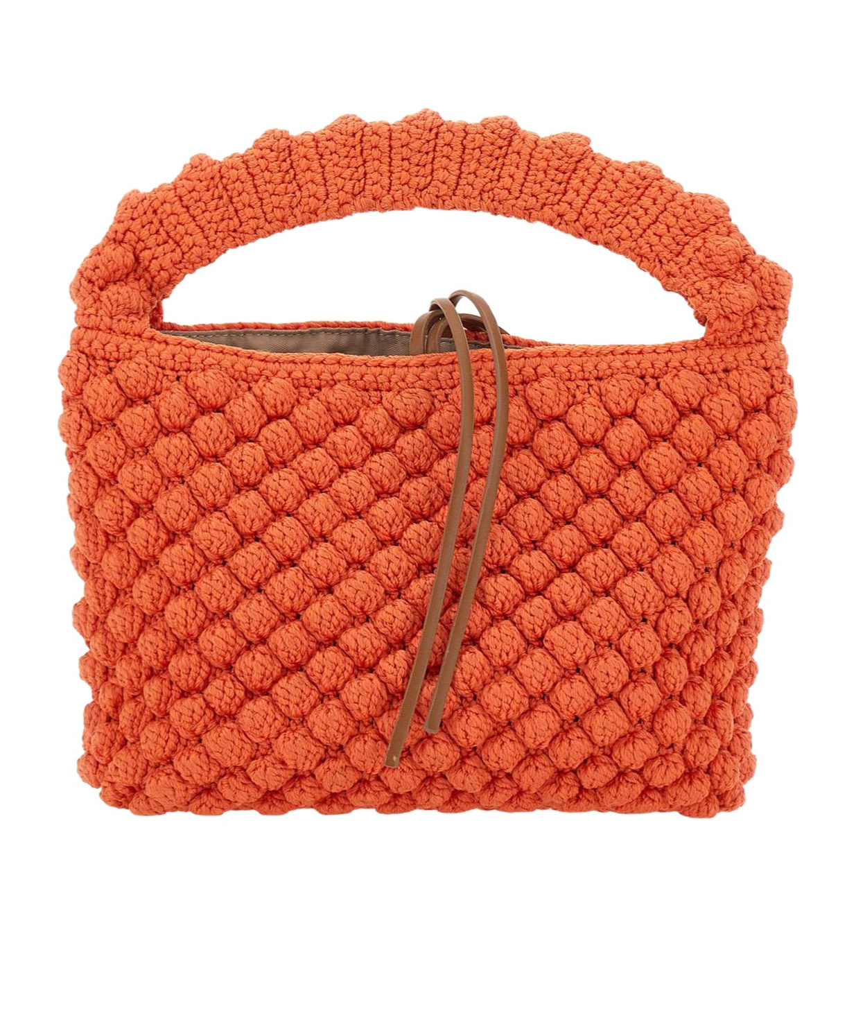 Gianni Chiarini Knitted Tote Bag In Red