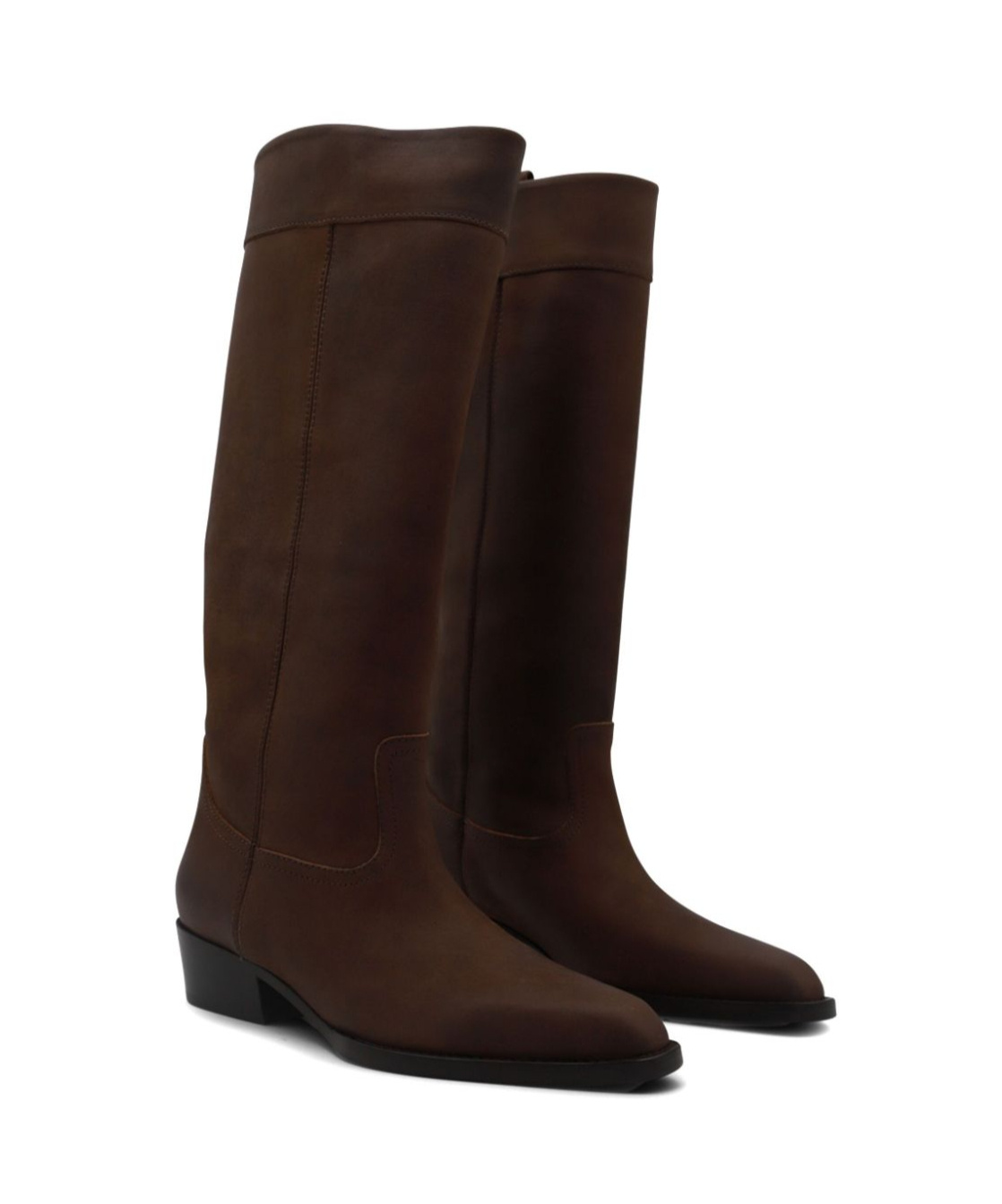 Paris Texas Brown Boots In Black