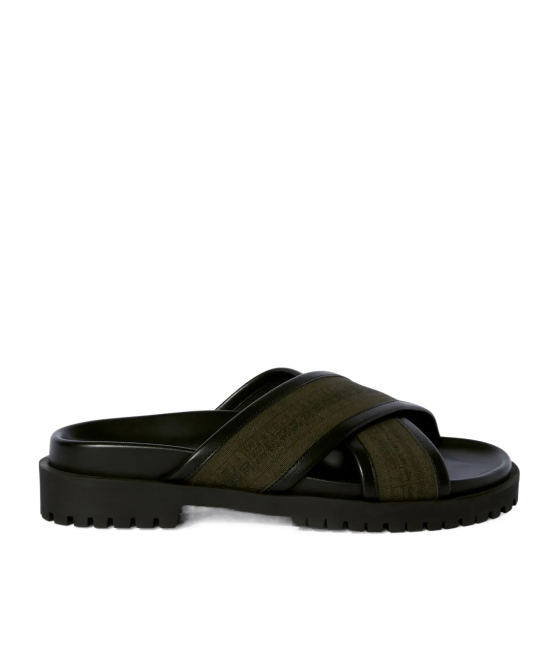 Off-white Chicago Criss Sandal In Black
