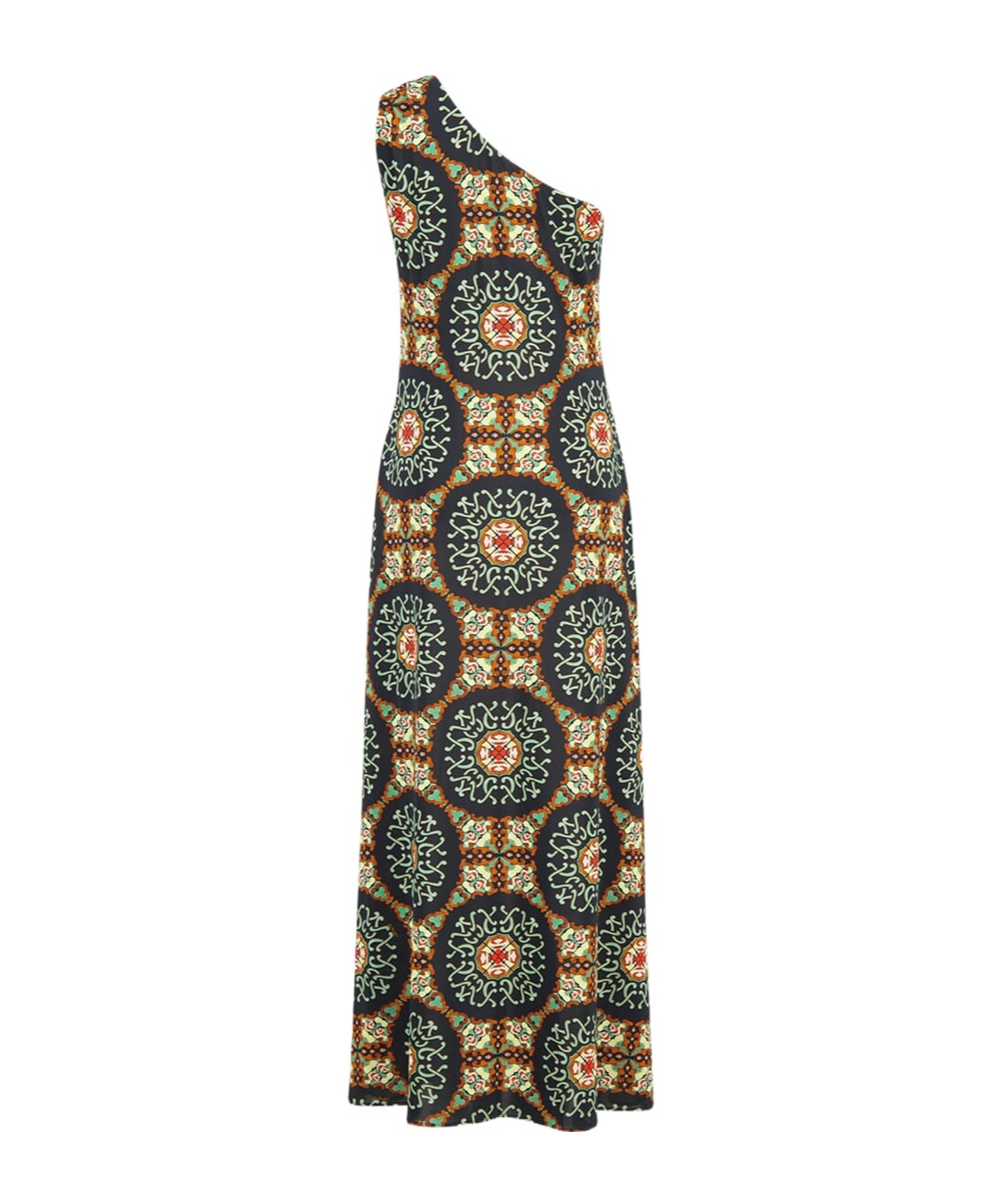 La Doublej La Double J Clingy Roy Printed Stretch-jersey Midi Dress In Multi