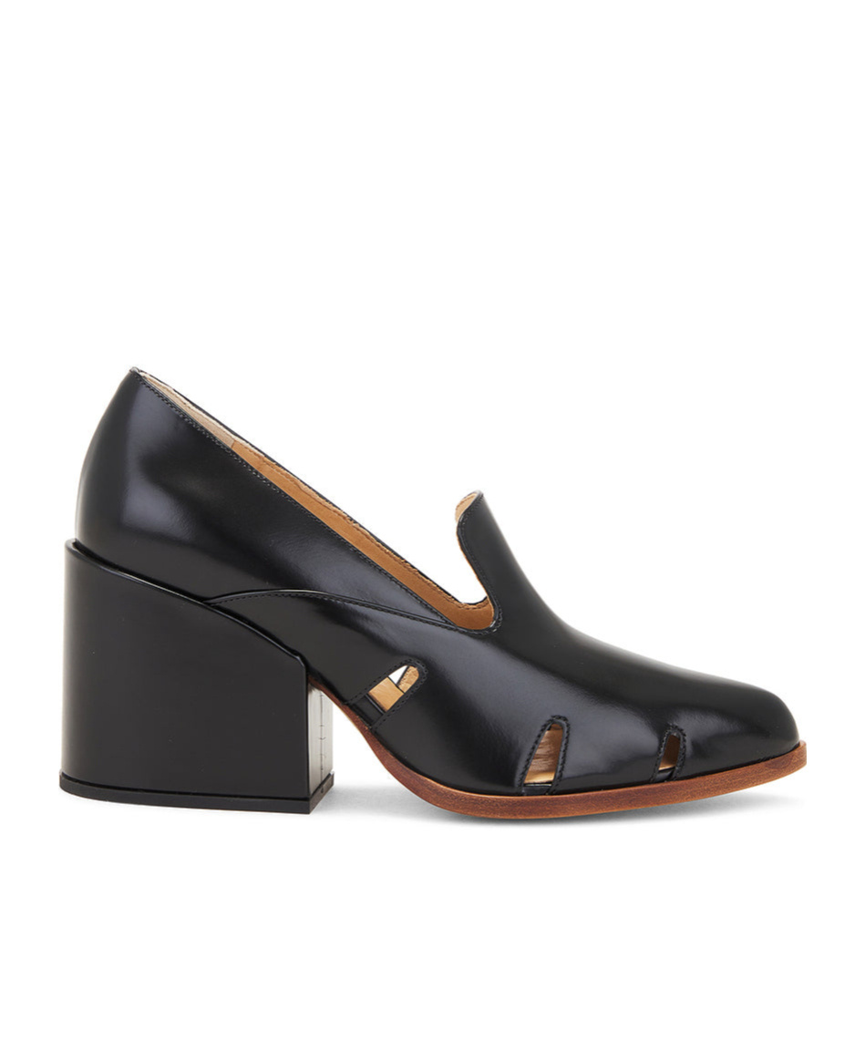 Gabriela Hearst Eliza 75 Calf Leather Pumps In Black