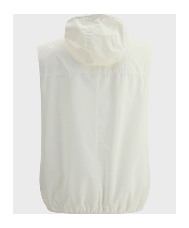 Brunello Cucinelli Embroidered Gilet In White