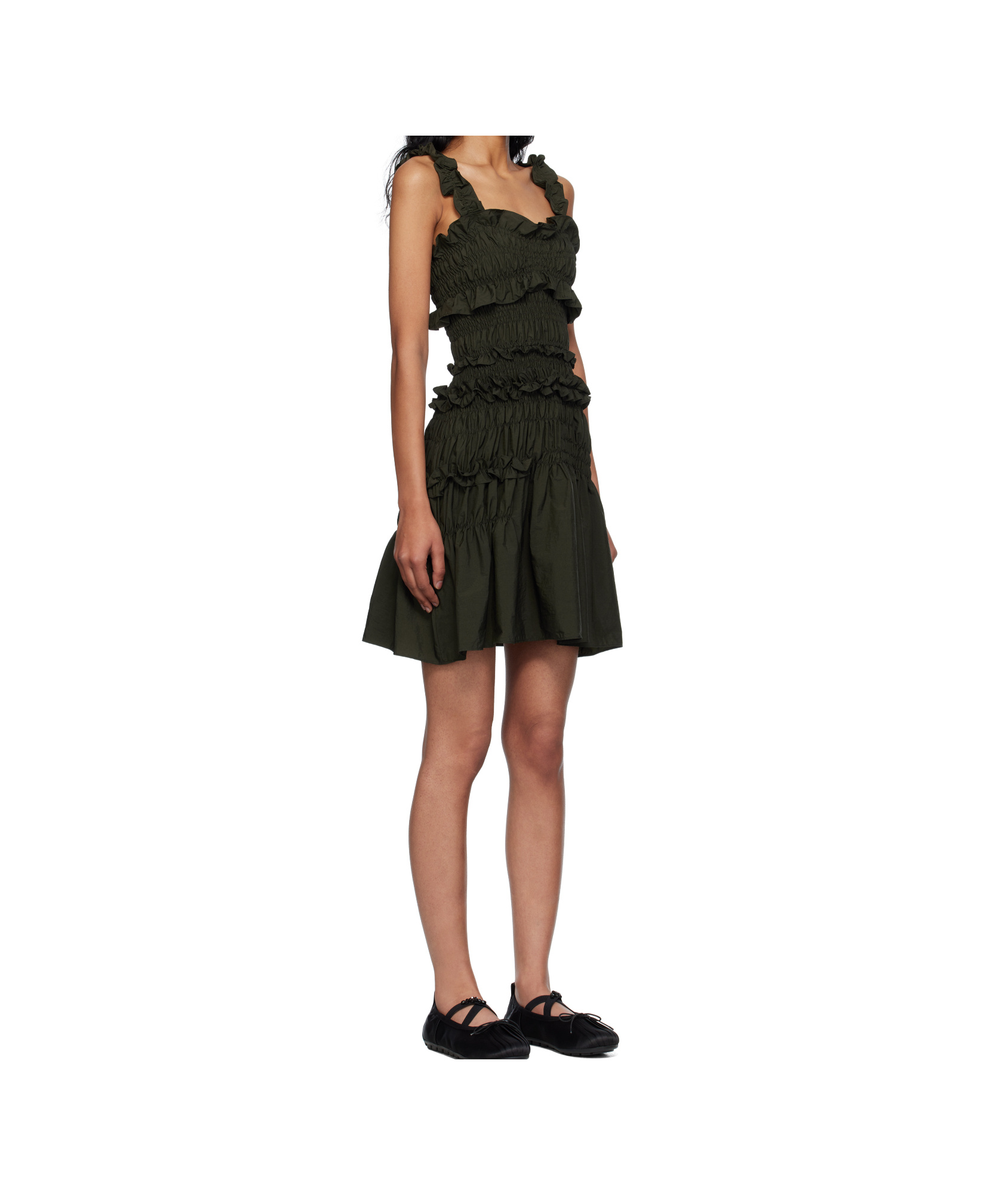 Cecilie Bahnsen Sleeveless Dress In Black