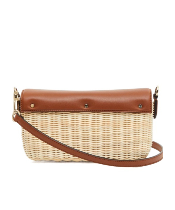 Valentino Vlogo Signature Crossbody Bag In Brown