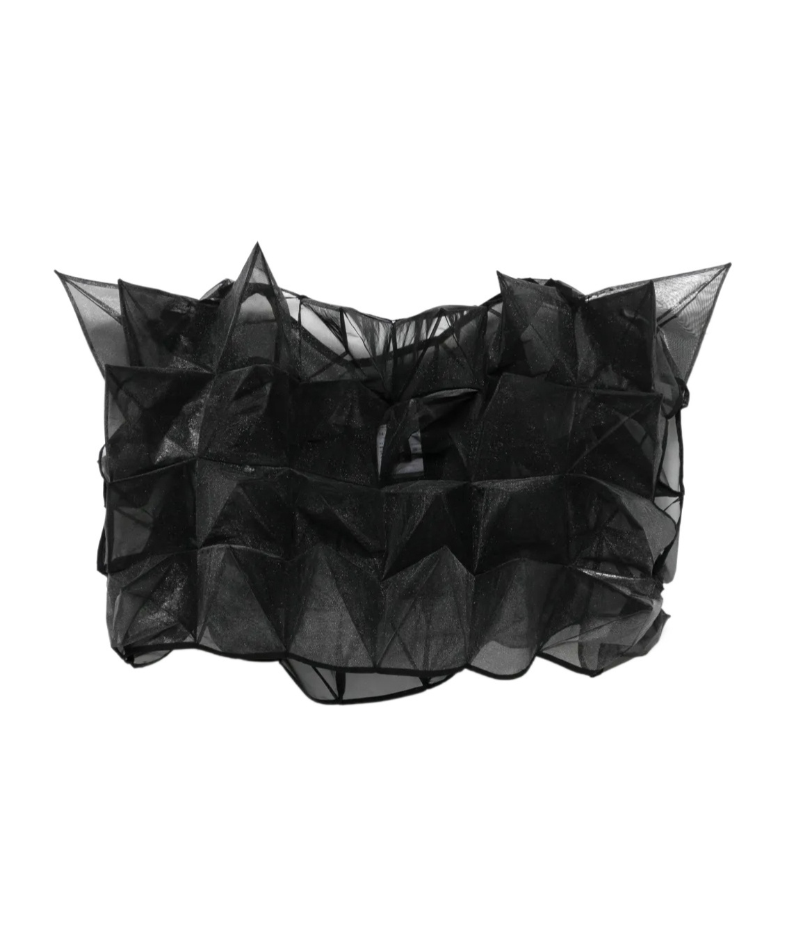 Junya Watanabe 3d-effect Top In Black