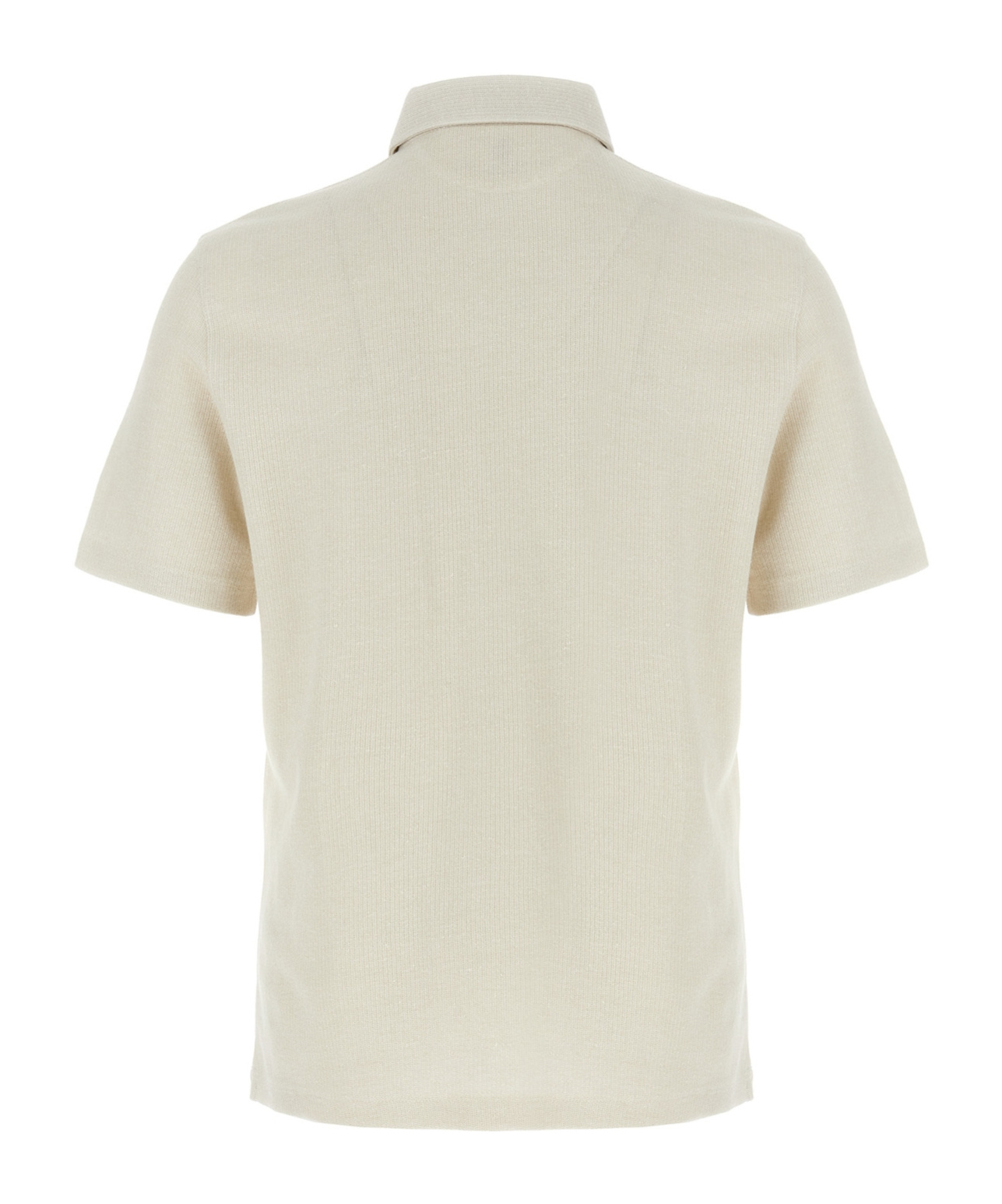 Brunello Cucinelli Cotton Polo Shirt In White