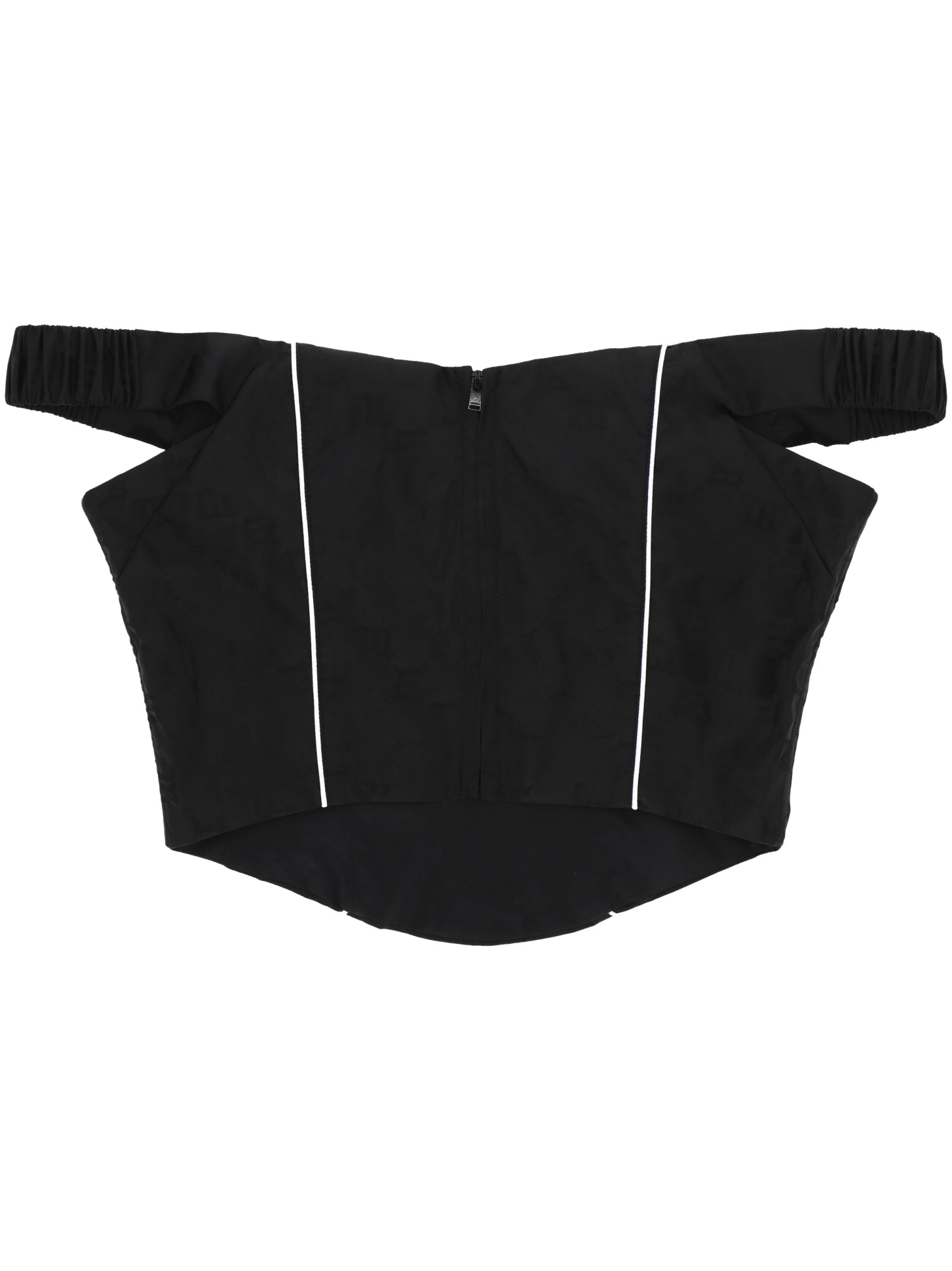 Misbhv Monogram Nylon Corset Top