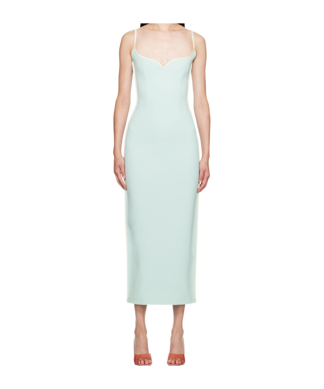 Paris Georgia Suspender Dress In Blue