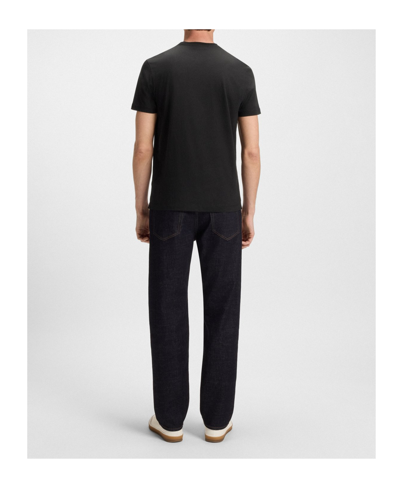 Hugo Boss Short Sleeve T-shirt In Black