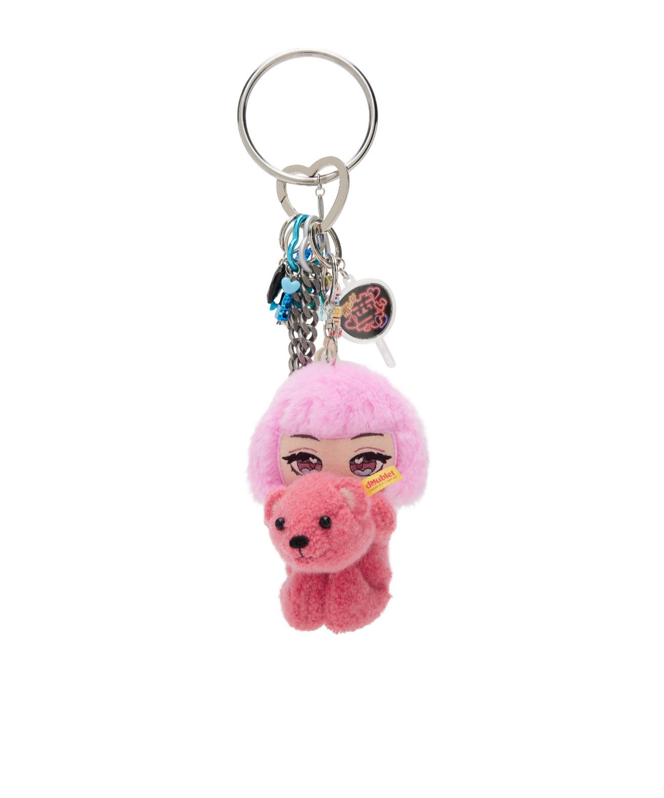 Doublet Oshi-nui Keychain In Pink
