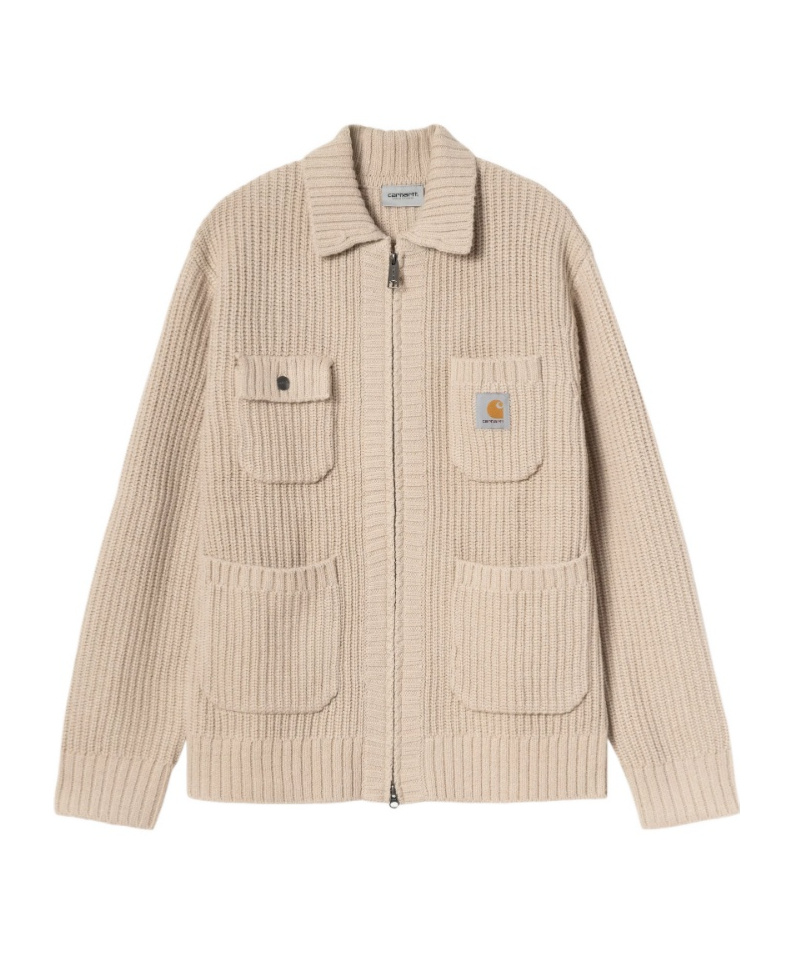 Carhartt Chore Knit Jacket In Neutral
