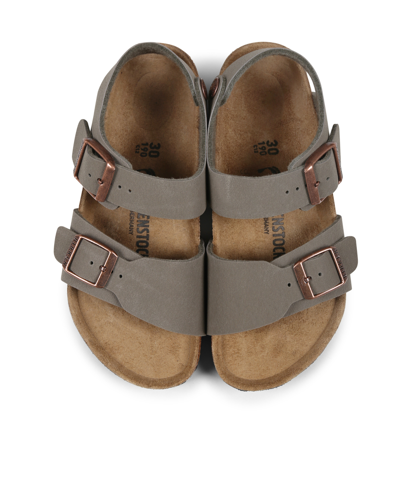 Birkenstock Round-headed Sandals In Black