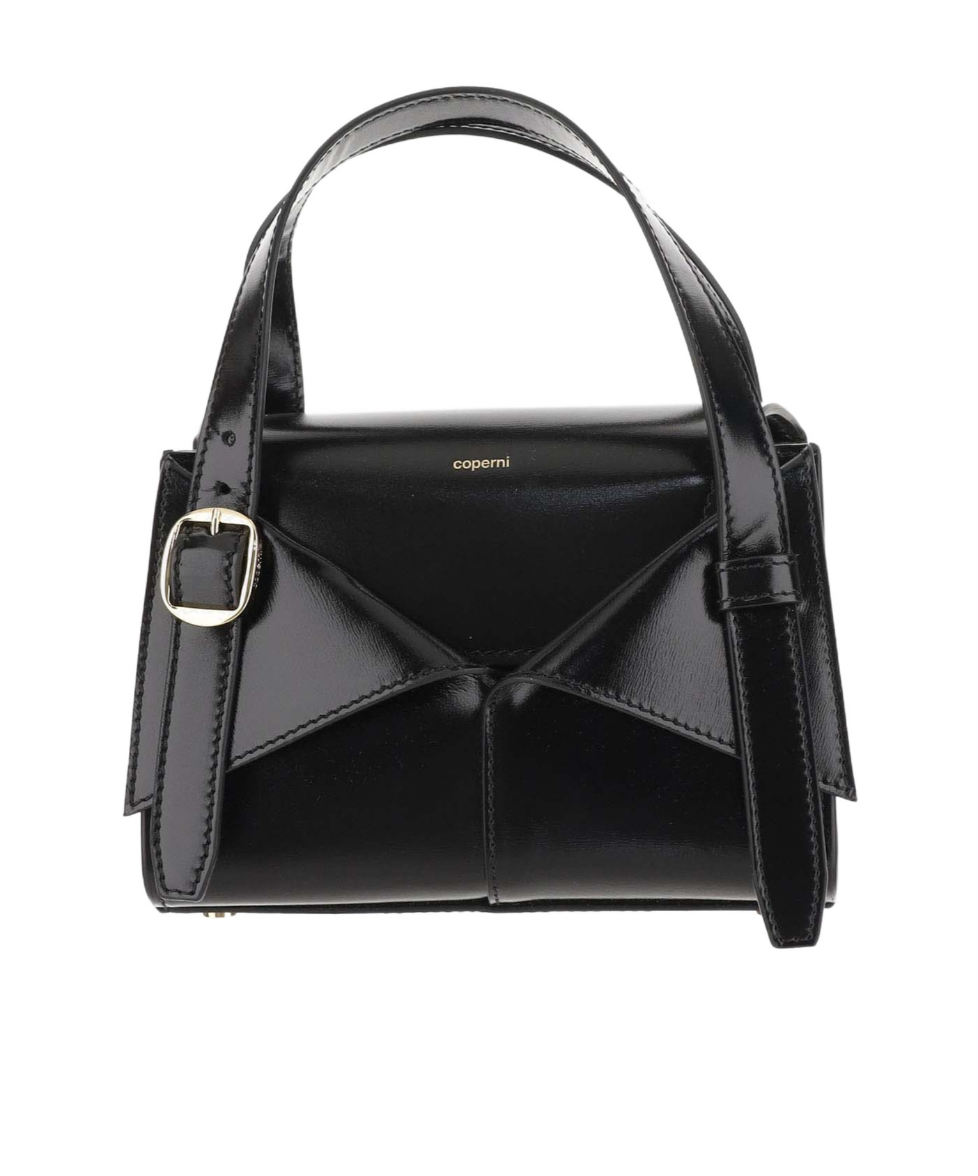 Coperni Double Handle Shoulder Bag In Black