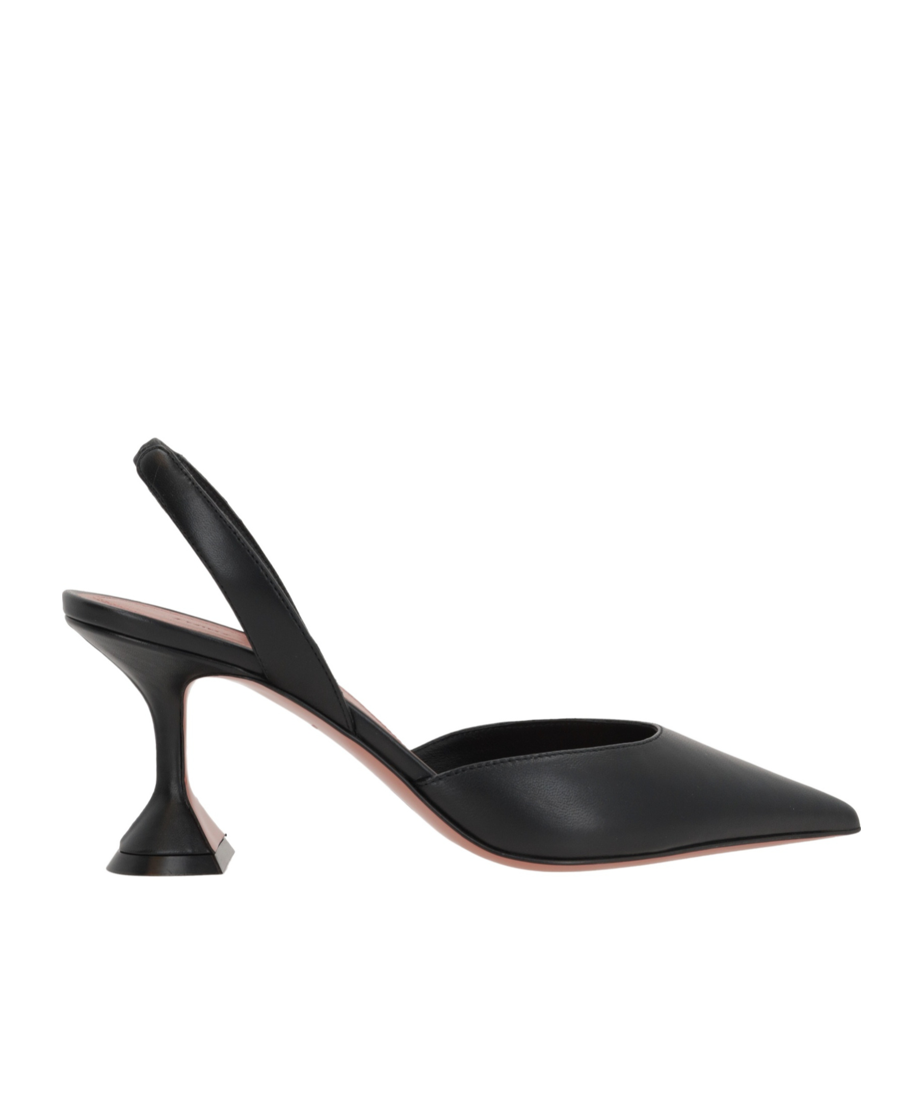 Amina Muaddi Holli High-heeled Sandals In Black