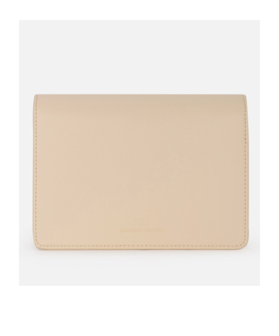 ELISABETTA FRANCHI LOGO TURN-LOCK CROSSBODY BAG