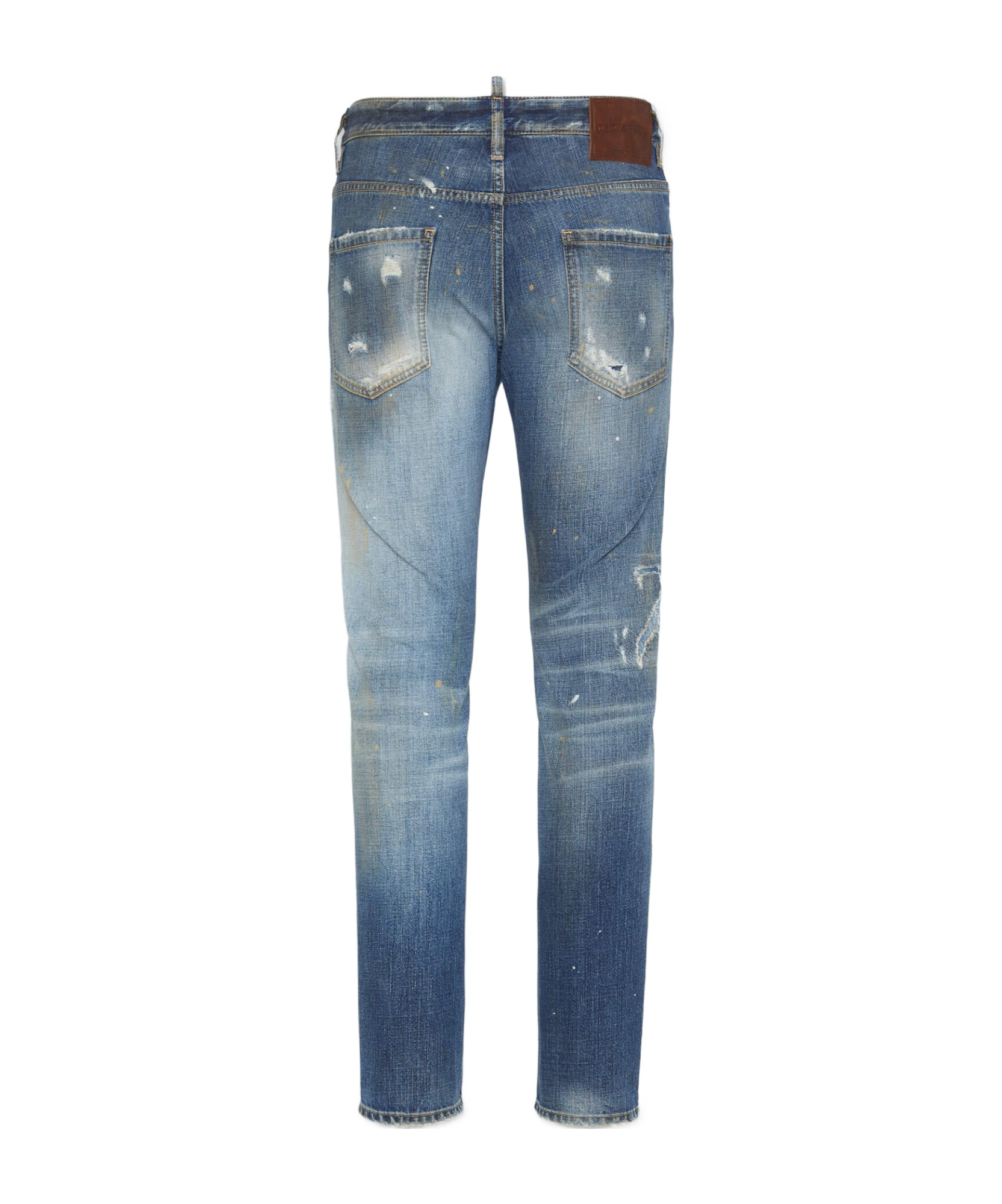 Dsquared2 Cool Guy Patchwork Distressed Jeans