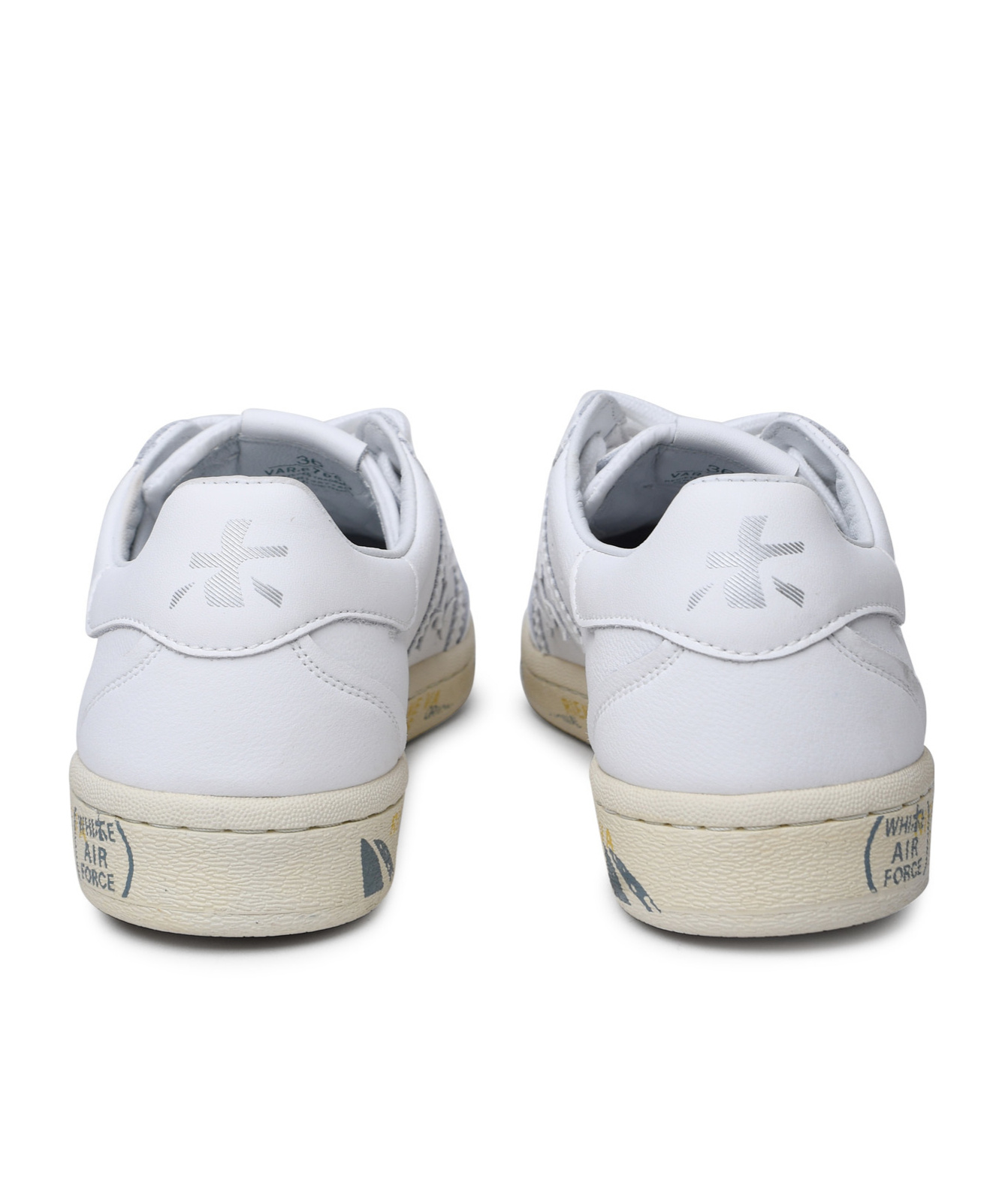 Premiata Bonnied Sneakers In Suede Blend In White