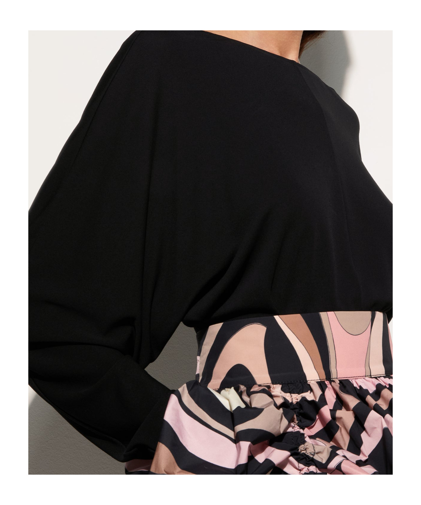 Pucci Cape Sleeve Bodysuit