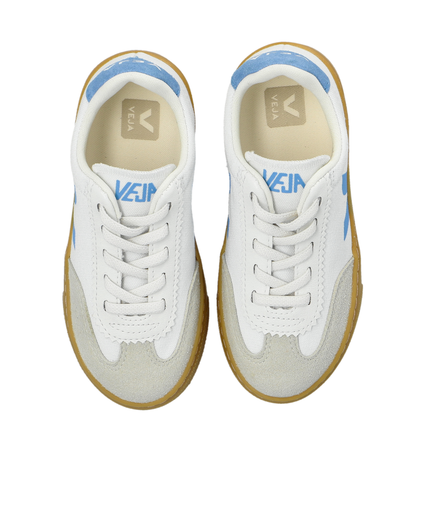 Veja Round-head Casual Shoes In White