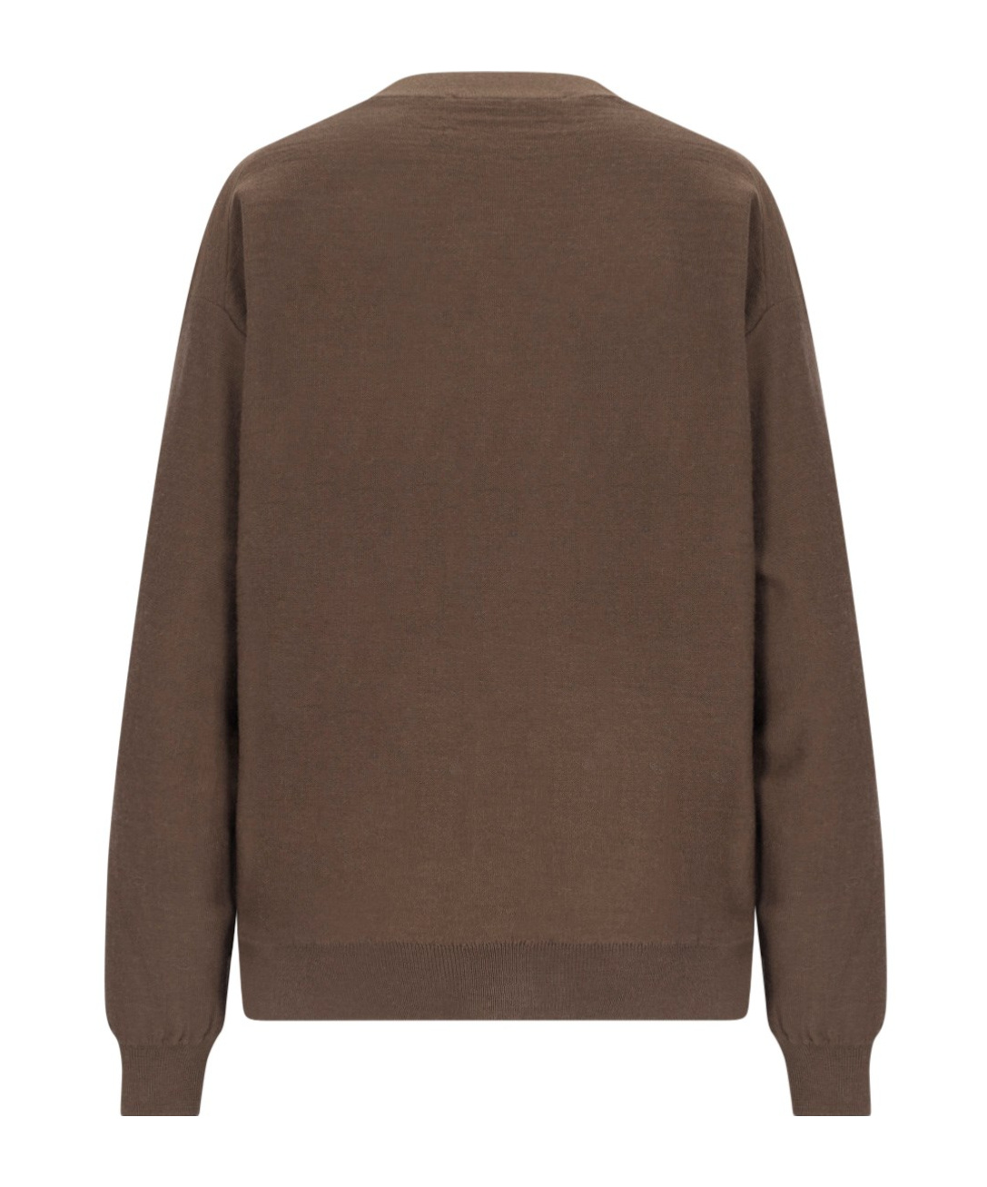 Lemaire Neckline Cardigan In Brown